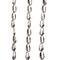 John Bead Antique Silver Metal Cowrie Beads, 16mm